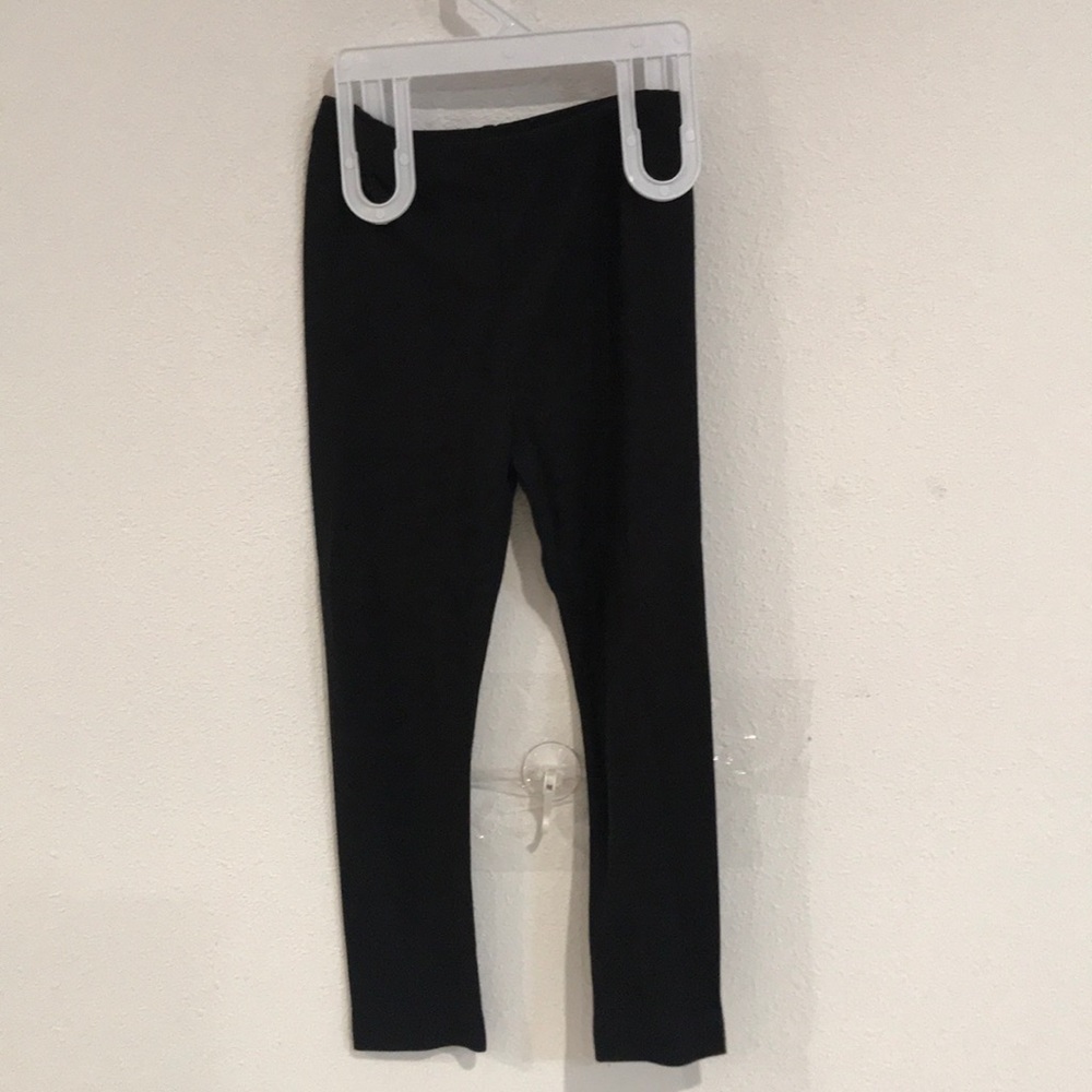 Little Girl leggings Plain black solid School pant long legging toddler wear